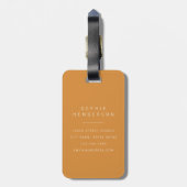 Bagage label bij (Achterkant verticaal)