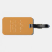 Bagage label bij (Achterkant horizontaal)