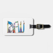 Bagage label | DALLAS/FORT WORTH, TX (DFW) (Voorkant horizontaal)