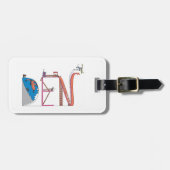 Bagage label | DENVER, CO (DEN) (Voorkant horizontaal)