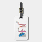 Bagage label | DENVER, CO (DEN) (Voorkant verticaal)