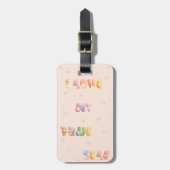 Bagage label | Ik hou van mijn ware zelf (Voorkant verticaal)