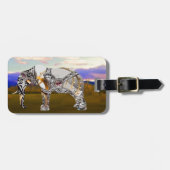 Bagage label Klokwerk Olifant (Voorkant horizontaal)