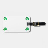 Bagage-Label met Shamrock Design Bagagelabel (Voorkant horizontaal)