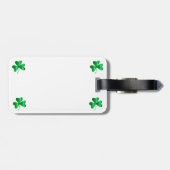 Bagage-Label met Shamrock Design Bagagelabel (Achterkant horizontaal)