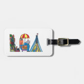 Bagage label | NEW YORK, NY (LGA) (Voorkant horizontaal)