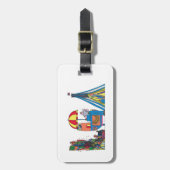 Bagage label | NEW YORK, NY (LGA) (Voorkant verticaal)