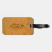 Bagage label tandartspraktijk (Achterkant horizontaal)