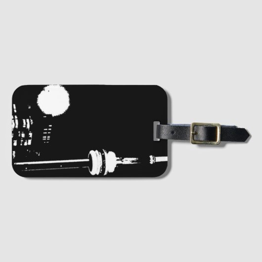 Bagage label. Toronto Bagagelabel (Voorkant (horizontaal))