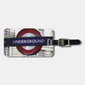 Bagage Label Underground (Voorkant horizontaal)