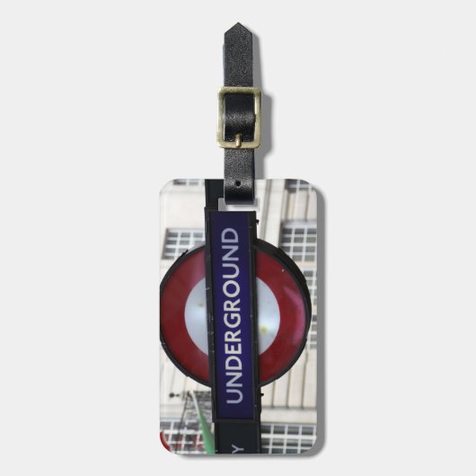 Bagage Label Underground (Voorkant verticaal)
