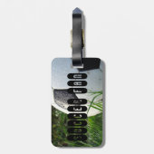 Bagage label Voetbalfan  (Achterkant verticaal)