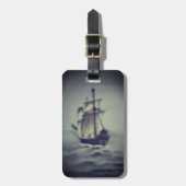 Bagage label ZEEZEILSCHIP  (Voorkant verticaal)