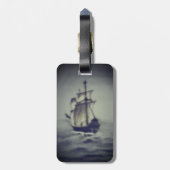 Bagage label ZEEZEILSCHIP  (Achterkant verticaal)