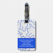 Bagage Labels (Achterkant verticaal)