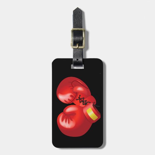 Bagage labels met boksontwerp (Voorkant verticaal)