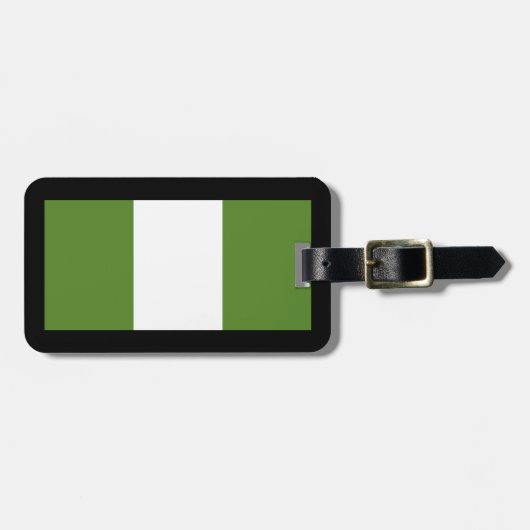 Bagage Labels Nigeria (Voorkant horizontaal)