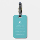 Bagage labels voor Boxer honden (Achterkant verticaal)
