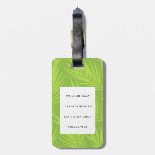 Bagage labels voor Boxerhonden (Achterkant verticaal)