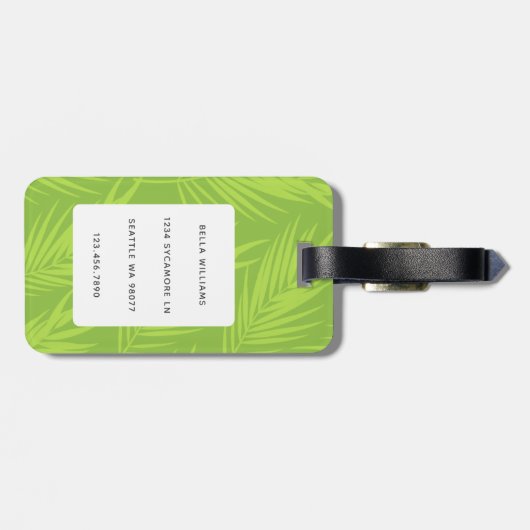 Bagage labels voor Boxerhonden (Achterkant horizontaal)