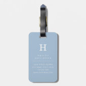 Bagage labels voor capybara's (Achterkant verticaal)