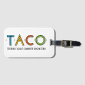 Bagage of hoesje label bagagelabel (Voorkant (horizontaal))