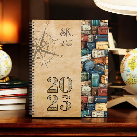 Bagage Reizen Thema Hardcover Spiraal Planner