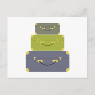 Bagage Stack Briefkaart