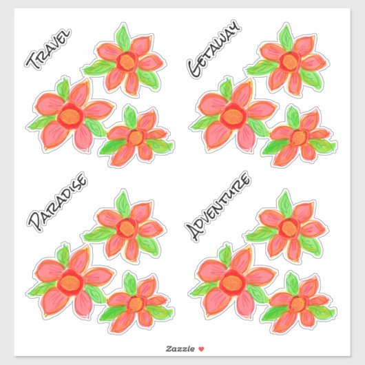 Bagage stickers (Vel)