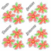 Bagage stickers (Voorkant)