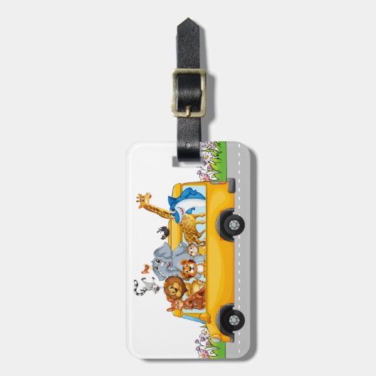 Bagage / Tas / Boekentas Label voor kinderen Bagagelabel (Voorkant verticaal)