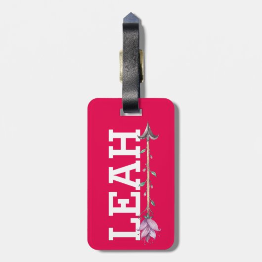 Bagage / Tas / Boekentas Label voor kinderen Bagagelabel (Achterkant verticaal)