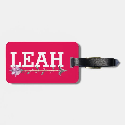 Bagage / Tas / Boekentas Label voor kinderen Bagagelabel (Achterkant horizontaal)