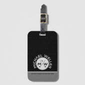 bagage van golfspelers bagagelabel (Voorkant (verticaal))