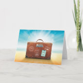 Bagage...verpakt en klaar om te gaan, kaart (Voorkant)