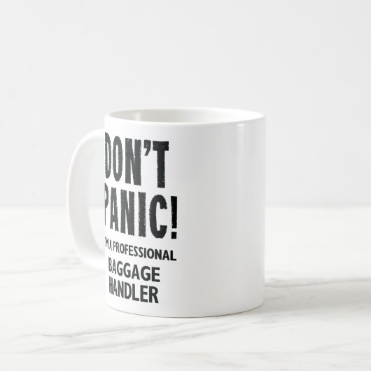 Bagageafhandelaar Koffiemok (Voorkant links)