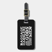 Bagageafhandelaars: Goden onder Mannen Bagagelabel (Voorkant verticaal)