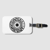 Bagagelabel (Voorkant (horizontaal))