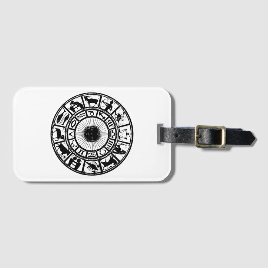 Bagagelabel (Voorkant (horizontaal))