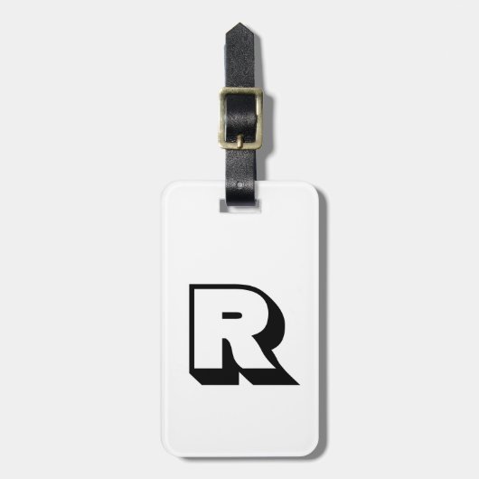 Bagagelabel (Voorkant verticaal)