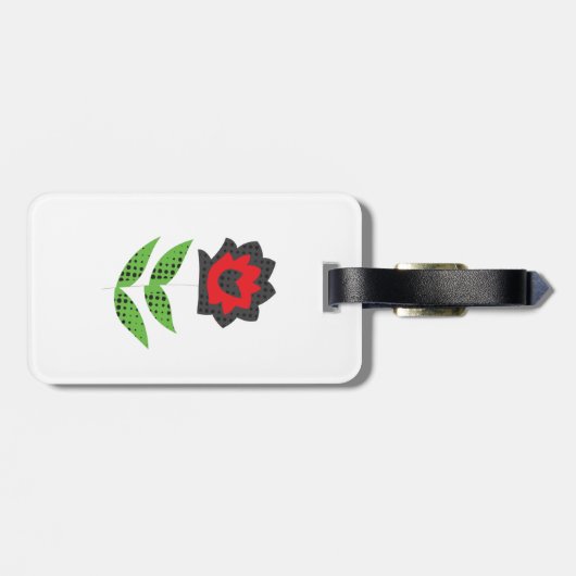 Bagagelabel (Achterkant horizontaal)