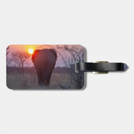 Bagagelabel (Achterkant horizontaal)