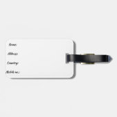 Bagagelabel (Achterkant horizontaal)