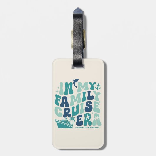 Bagagelabel (Achterkant verticaal)