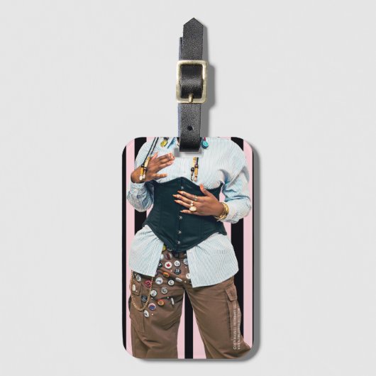Bagagelabel (Voorkant (verticaal))
