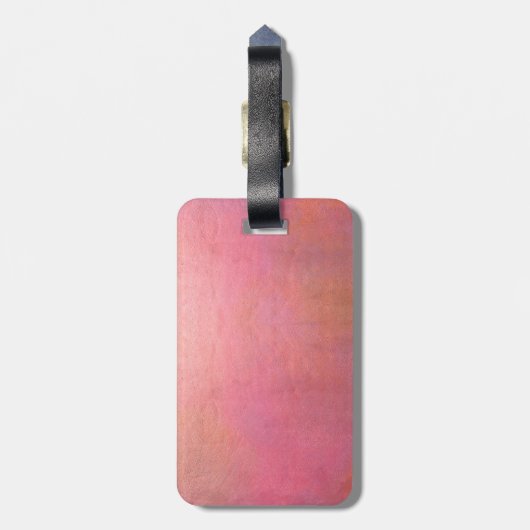 Bagagelabel (Achterkant verticaal)