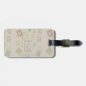 Bagagelabel (Achterkant horizontaal)