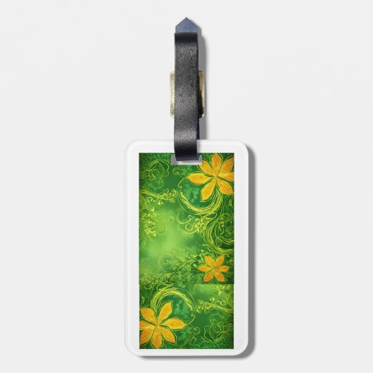 Bagagelabel (Achterkant verticaal)