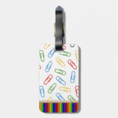 Bagagelabel (Achterkant verticaal)