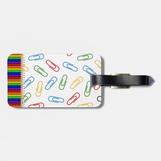 Bagagelabel (Achterkant horizontaal)